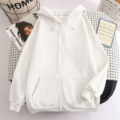 Mens Long Sleeve Zip Up Hoodie