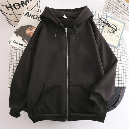 Mens Long Sleeve Zip Up Hoodie